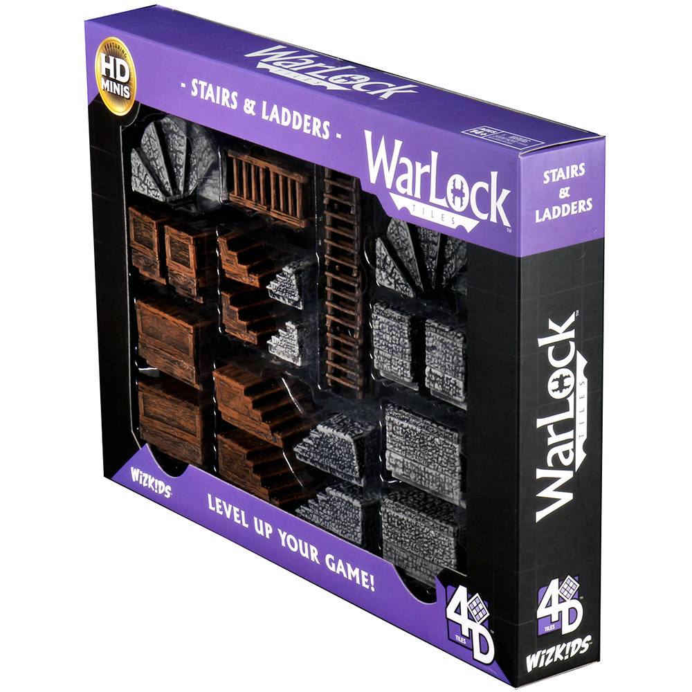 WarLock Tiles: Stairs & Ladders (ONLINE ORDER ONLY)