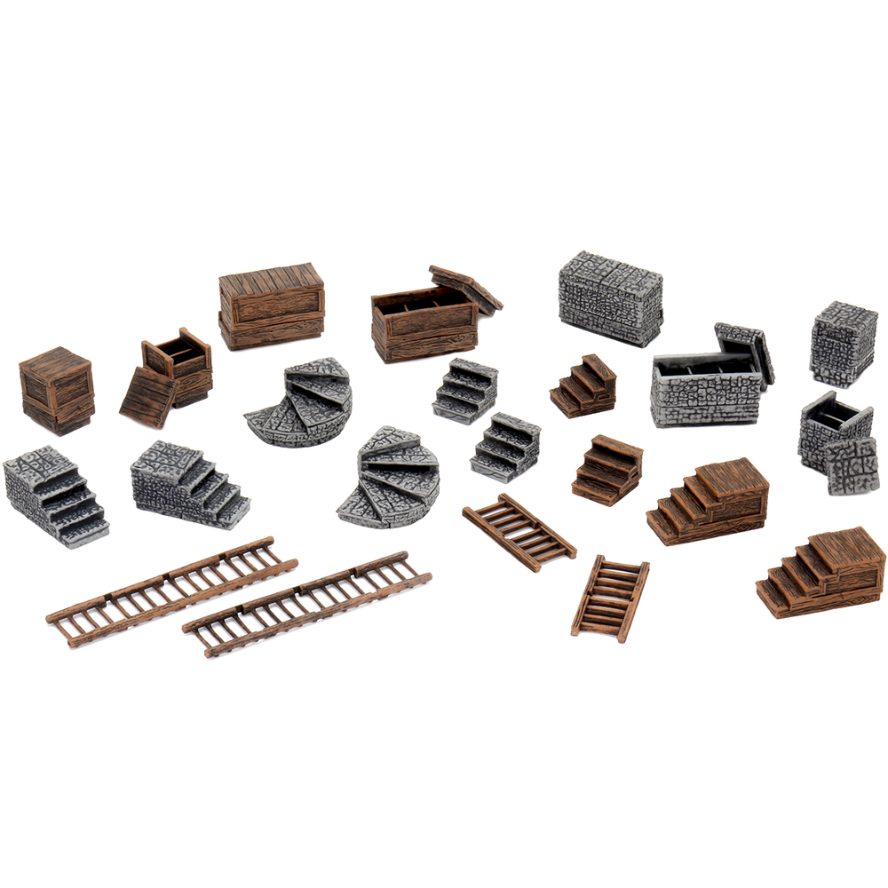 WarLock Tiles: Stairs & Ladders (ONLINE ORDER ONLY)