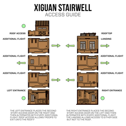 Xiguan  Components - Stairwell (ONLINE ORDER ONLY)