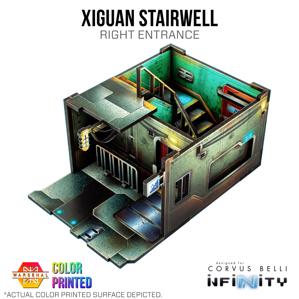 Xiguan  Components - Stairwell (ONLINE ORDER ONLY)
