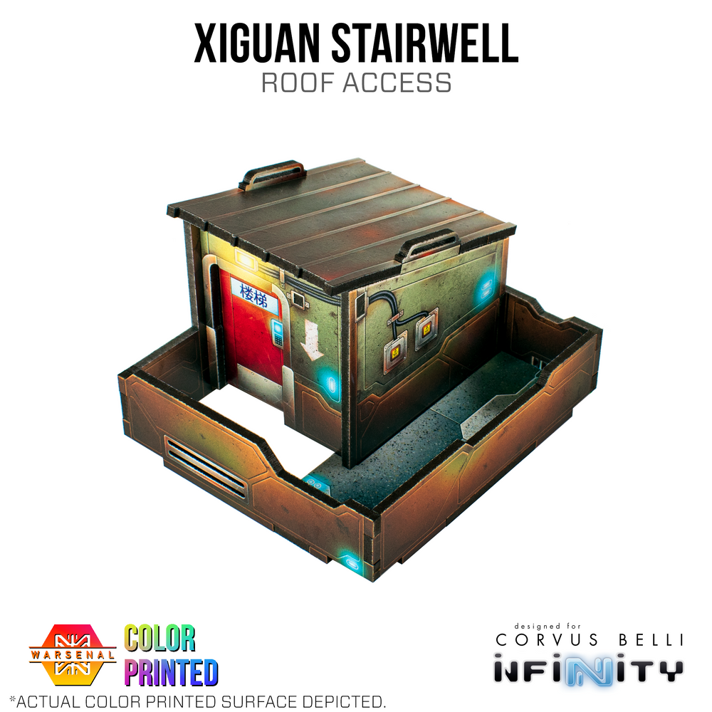 Xiguan  Components - Stairwell (ONLINE ORDER ONLY)