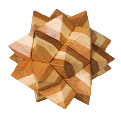 Star 3D Bamboo Puzzle Fridolin (ONLINE ORDER ONLY)