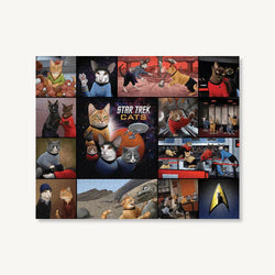 Star Trek Cats 1000 Piece Jigsaw Puzzle Chronicle (ONLINE ORDER ONLY)