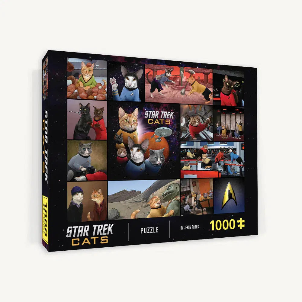 Star Trek Cats 1000 Piece Jigsaw Puzzle Chronicle (ONLINE ORDER ONLY)