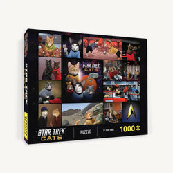 Star Trek Cats 1000 Piece Jigsaw Puzzle Chronicle (ONLINE ORDER ONLY)