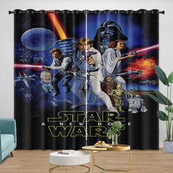 Star Wars A New Hope Curtains Blackout Window Drapes (ONLINE ORDER ONLY)