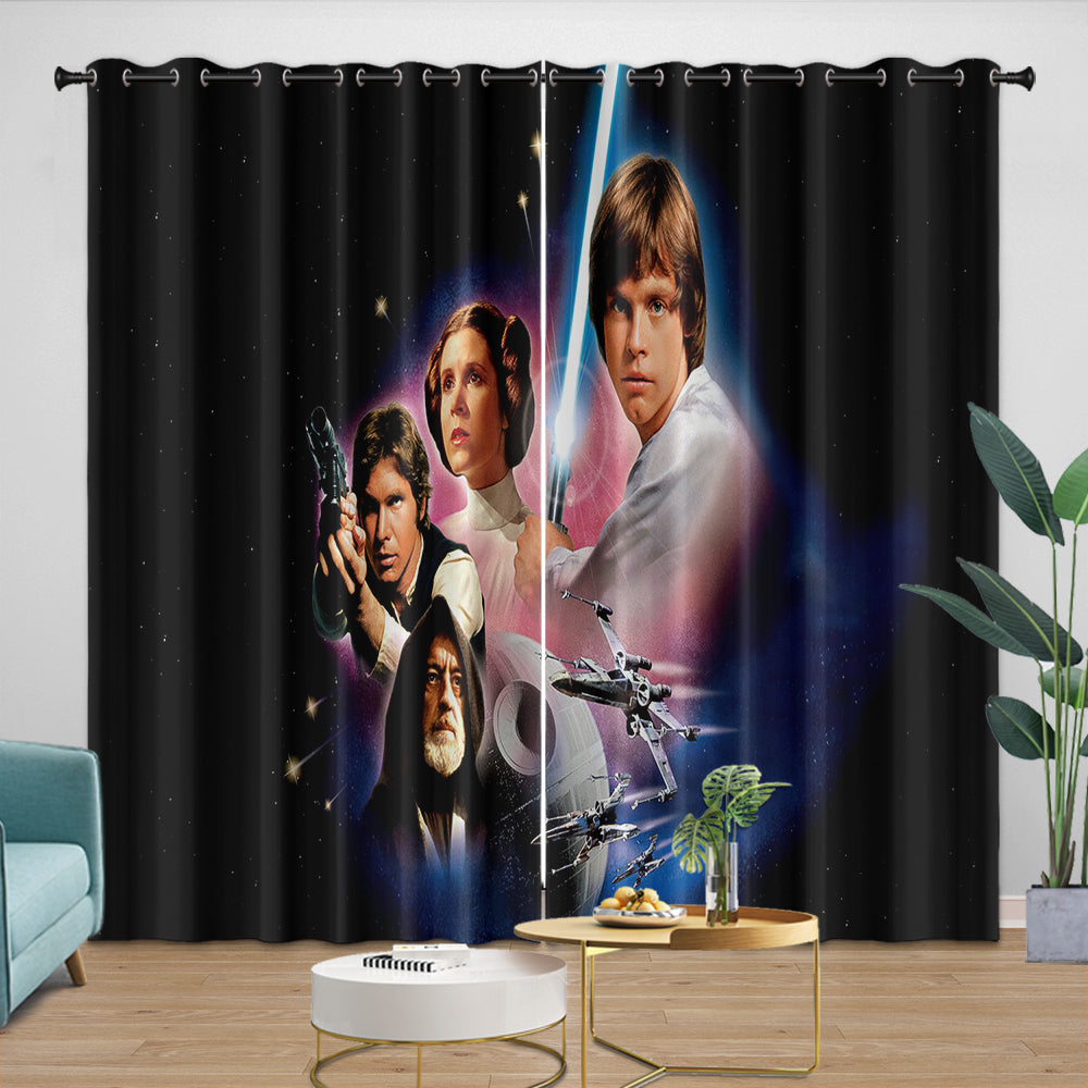 Star Wars A New Hope Curtains Blackout Window Drapes (ONLINE ORDER ONLY)