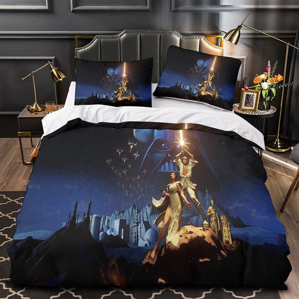Star Wars A New Hope Duvet Cover Bedding Set Without Filler (ONLINE ORDER ONLY)