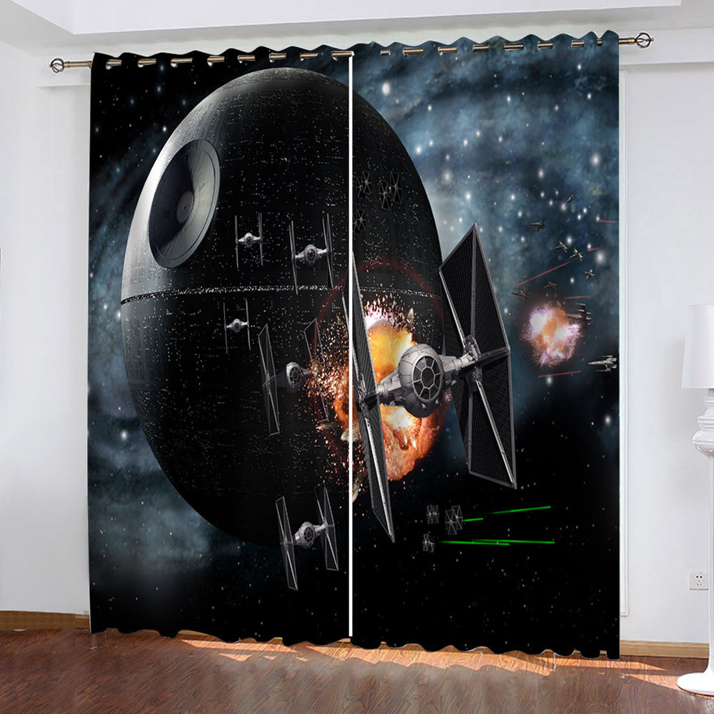 Star Wars Curtains Blackout Window Drapes Room Decoration (Online Order Only)