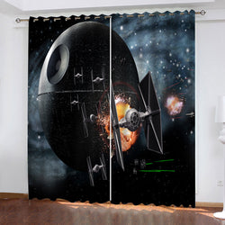 Star Wars Curtains Blackout Window Drapes Room Decoration (Online Order Only)