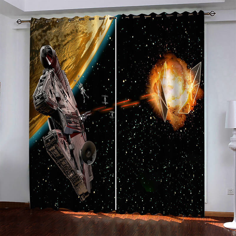 Star Wars Curtains Blackout Window Drapes (Online Order Only)
