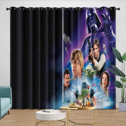 Star Wars Empire Strikes Back Curtains Blackout Window Drapes (ONLINE ORDER ONLY)