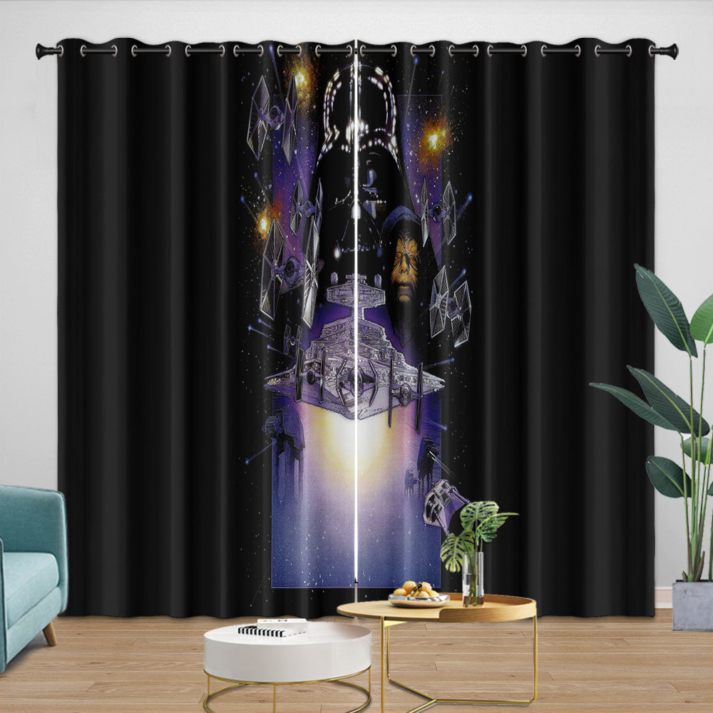 Star Wars Empire Strikes Back Curtains Blackout Window Drapes (ONLINE ORDER ONLY)