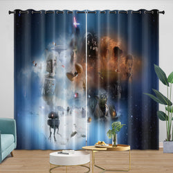 Star Wars Empire Strikes Back Curtains Blackout Window Drapes (ONLINE ORDER ONLY)