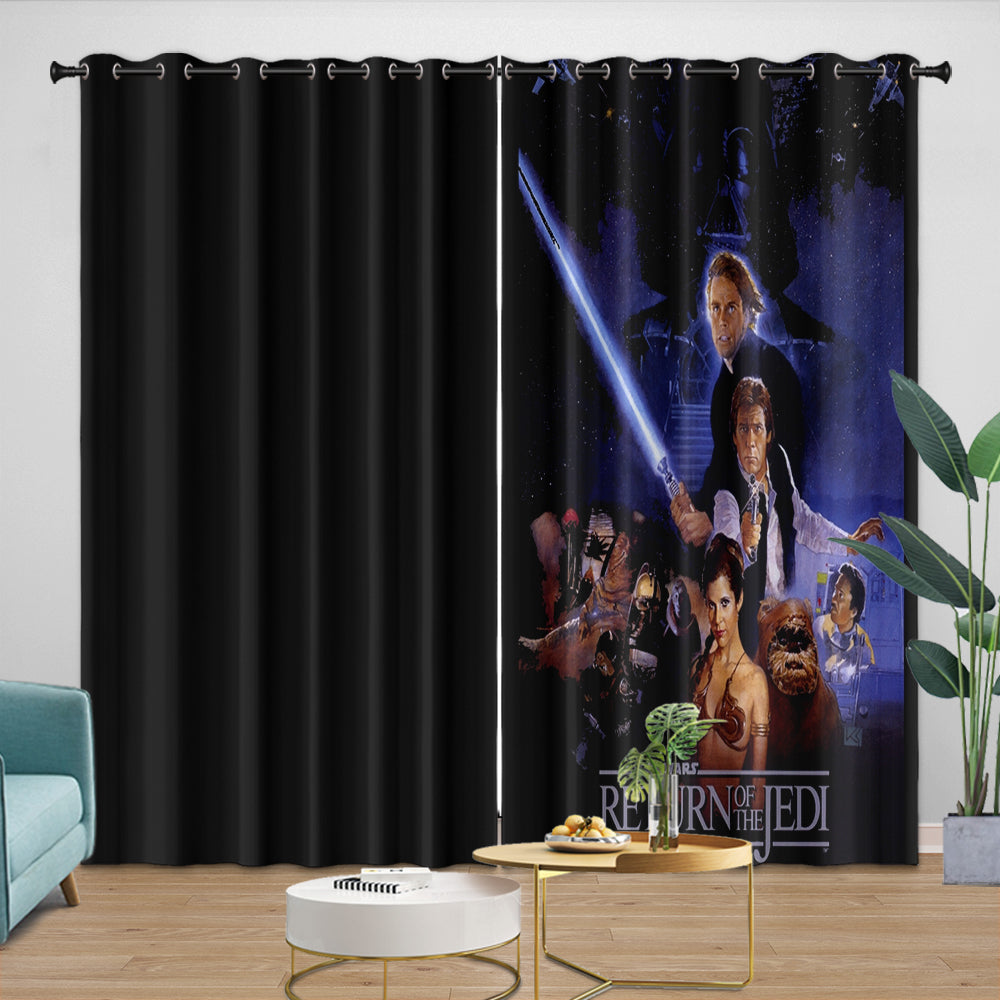 Star Wars Return of the Jedi Curtains Blackout Window Drapes (ONLINE ORDER ONLY)