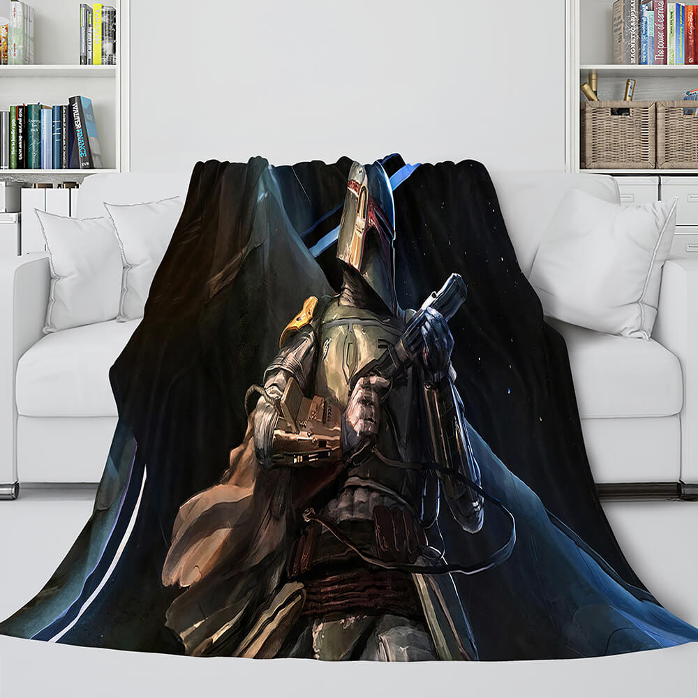 Star Wars Series Flannel Fleece Throw Cosplay Blanket (Online Order Only)