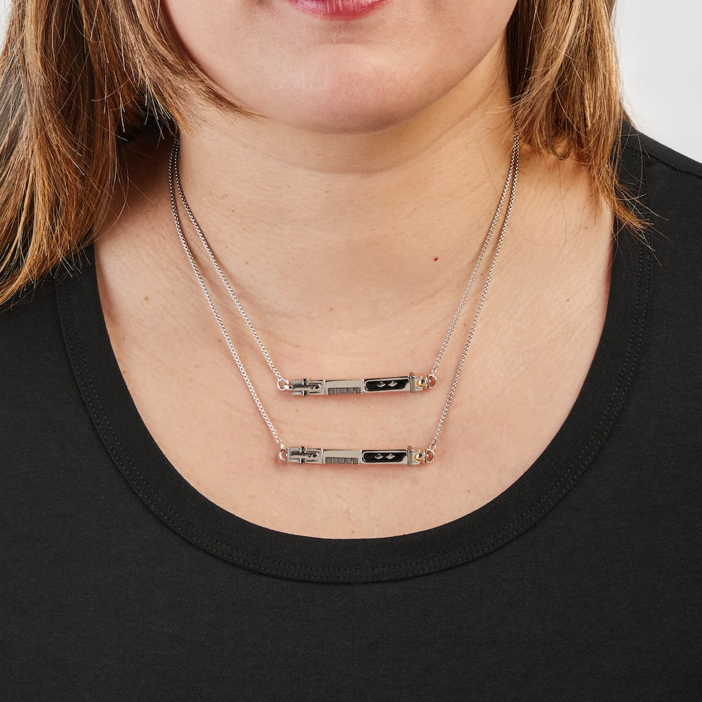 Star Wars X RockLove LIGHTSABER WORKSHOP Ahsoka Tano Lightsaber Necklace (ONLINE ORDER ONLY)