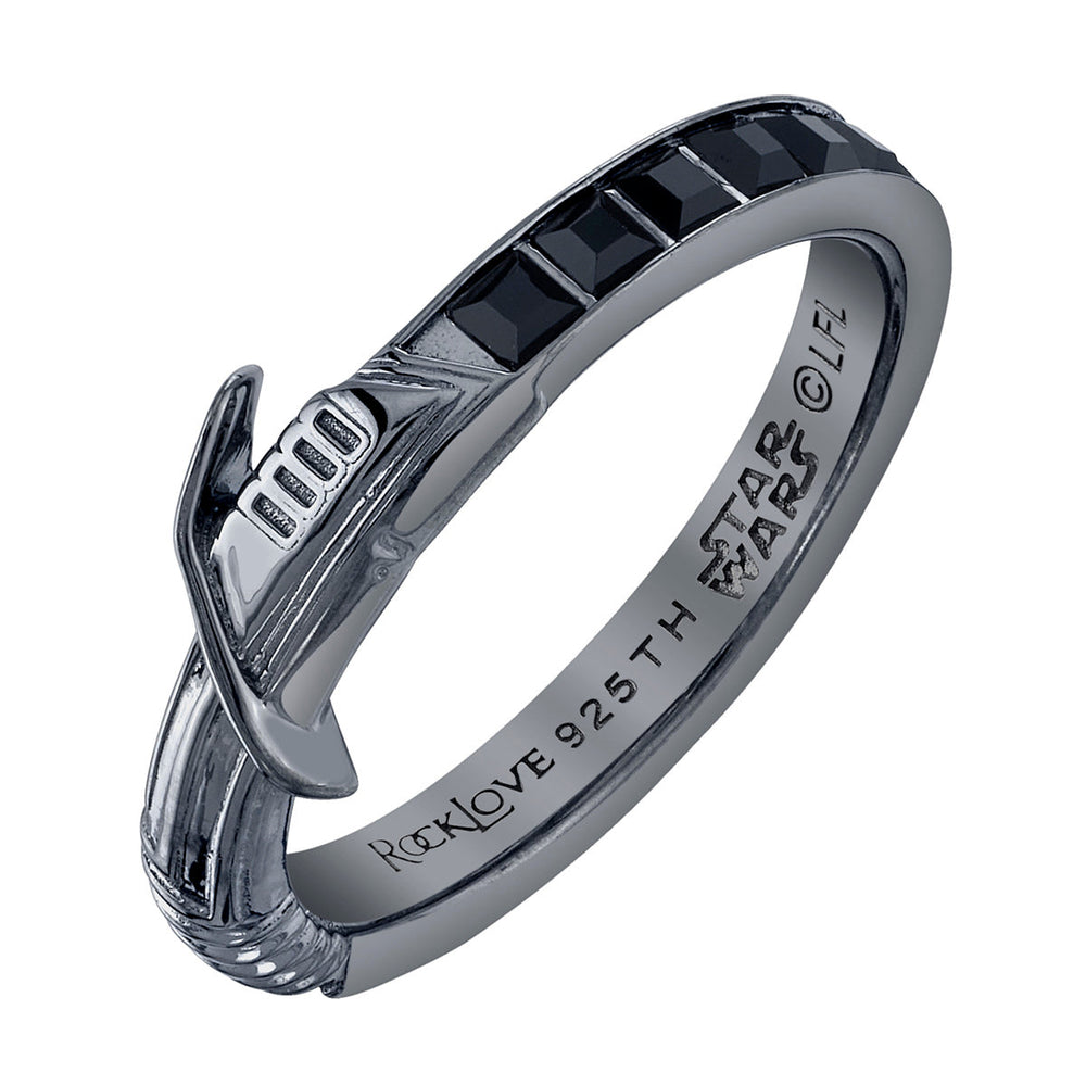 Star Wars X RockLove Darksaber Crystal Lightsaber Ring (ONLINE ORDER ONLY)