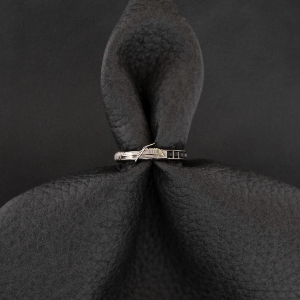 Star Wars X RockLove Darksaber Crystal Lightsaber Ring (ONLINE ORDER ONLY)