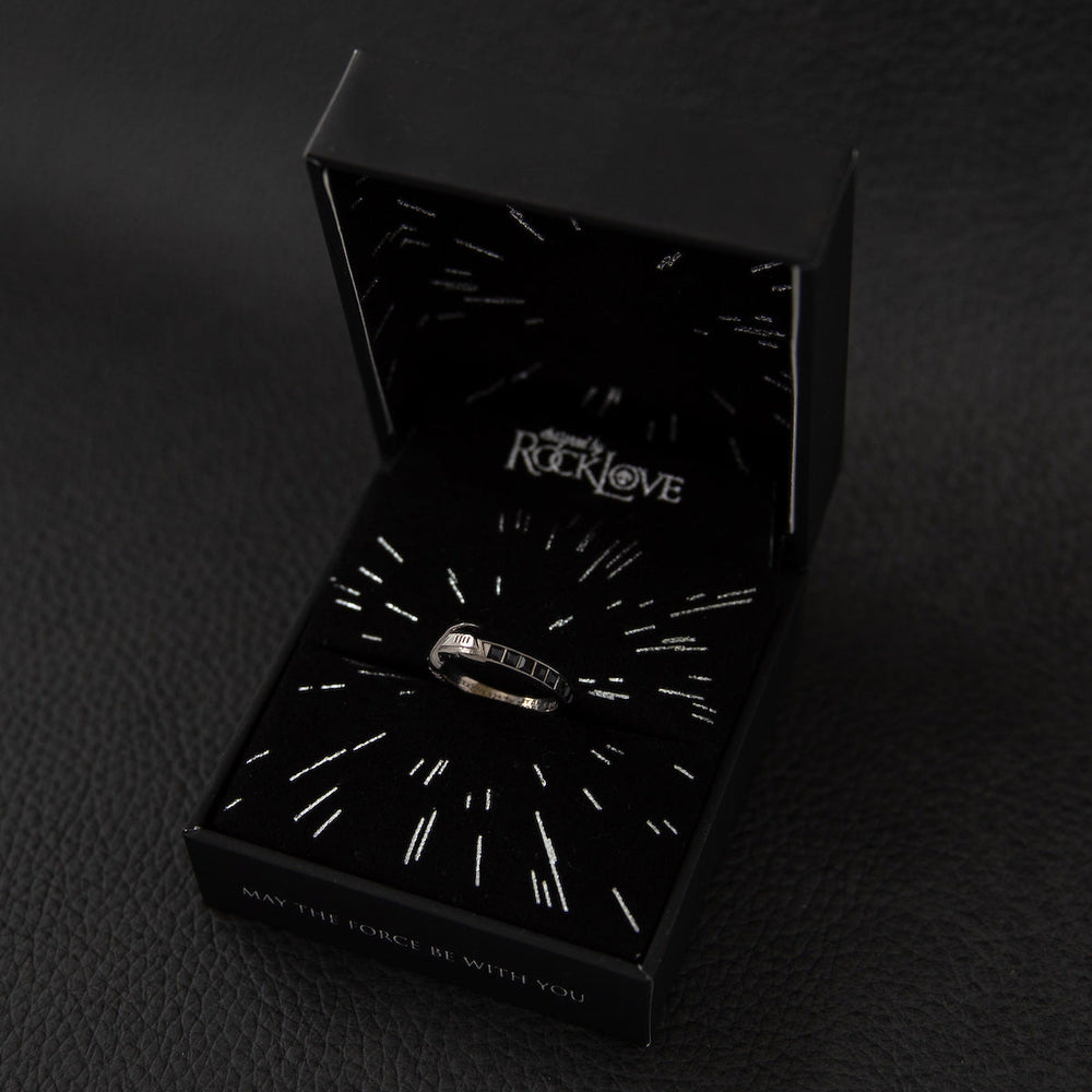 Star Wars X RockLove Darksaber Crystal Lightsaber Ring (ONLINE ORDER ONLY)
