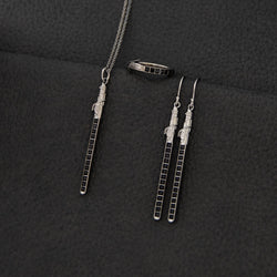 Star Wars X RockLove Darksaber Crystal Lightsaber Ring (ONLINE ORDER ONLY)