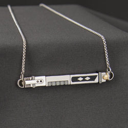 Star Wars X RockLove LIGHTSABER WORKSHOP Ahsoka Tano Lightsaber Necklace (ONLINE ORDER ONLY)