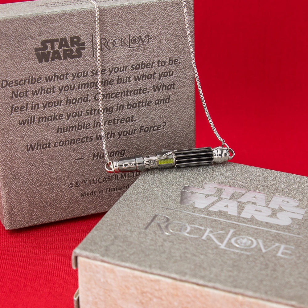 Star Wars X RockLove LIGHTSABER WORKSHOP Darth Vader Lightsaber Necklace (ONLINE ORDER ONLY)
