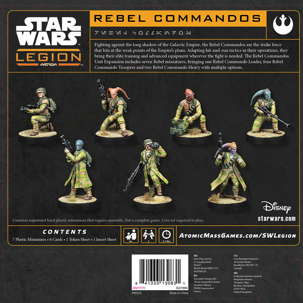 Star Wars Legion: Rebel Commandos (ONLINE ORDER ONLY)