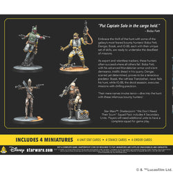 Star Wars Shatterpoint: We Don’t Need Their Scum Unit Pack (ONLINE ORDER ONLY)