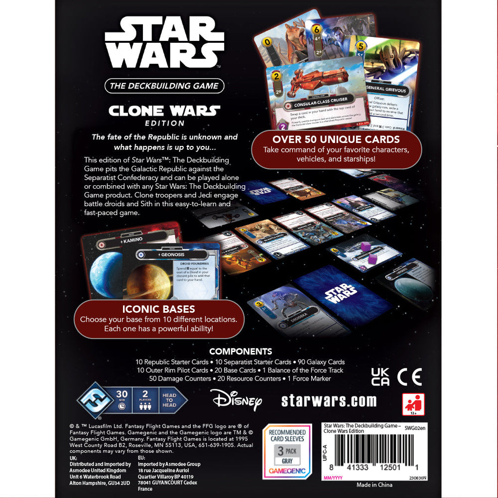 Star Wars: The Deckbuilding Game - Clone Wars Edition (ONLINE ORDER ONLY)
