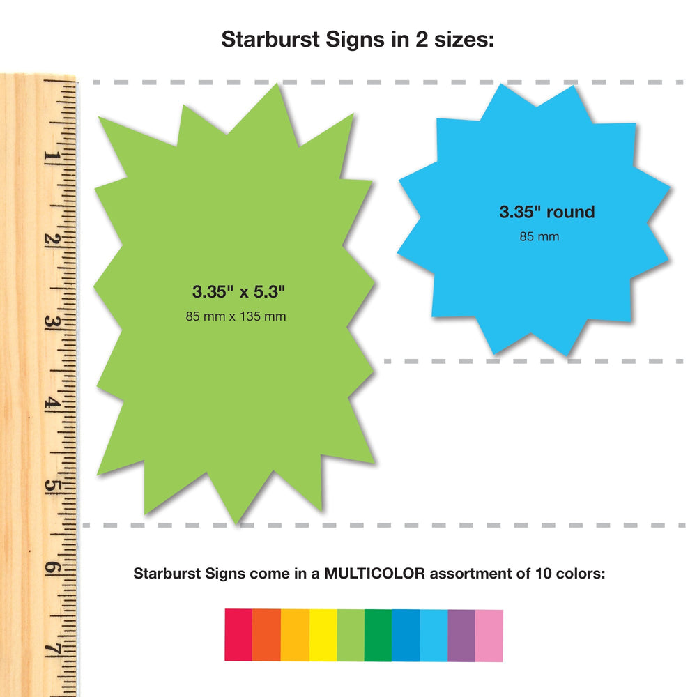 Starburst Signs (ONLINE ORDER ONLY)