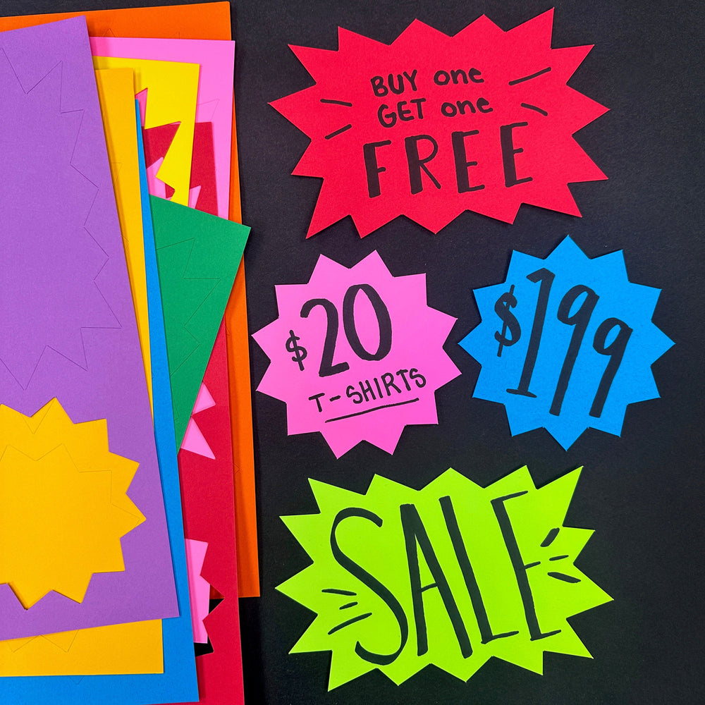 Starburst Signs (ONLINE ORDER ONLY)