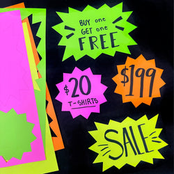 Starburst Signs (ONLINE ORDER ONLY)