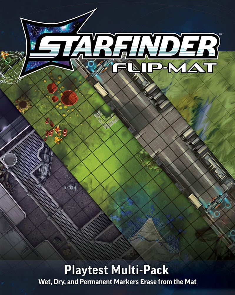 Starfinder: Flip-Mat - Playtest Multi-Pack (2E) (ONLINE ORDER ONLY)
