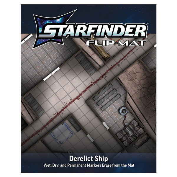 Starfinder: Flip-Mat - Derelict Starships (2E) (ONLINE ORDER ONLY)