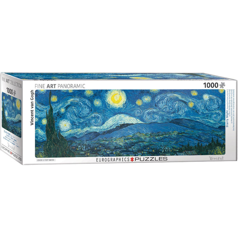 Starry Night 1000 Piece Panoramic Jigsaw Puzzle Eurographics (ONLINE ORDER ONLY)