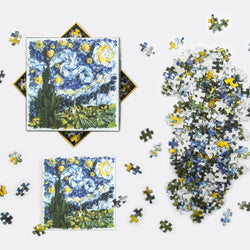 Starry Night Petals 500 Piece Jigsaw Puzzle Galison (ONLINE ORDER ONLY)