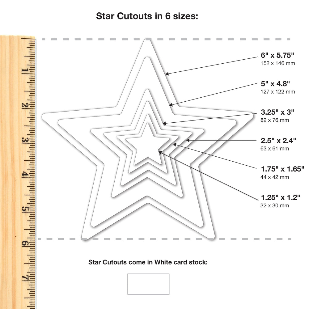 Star Cutouts (ONLINE ORDER ONLY)