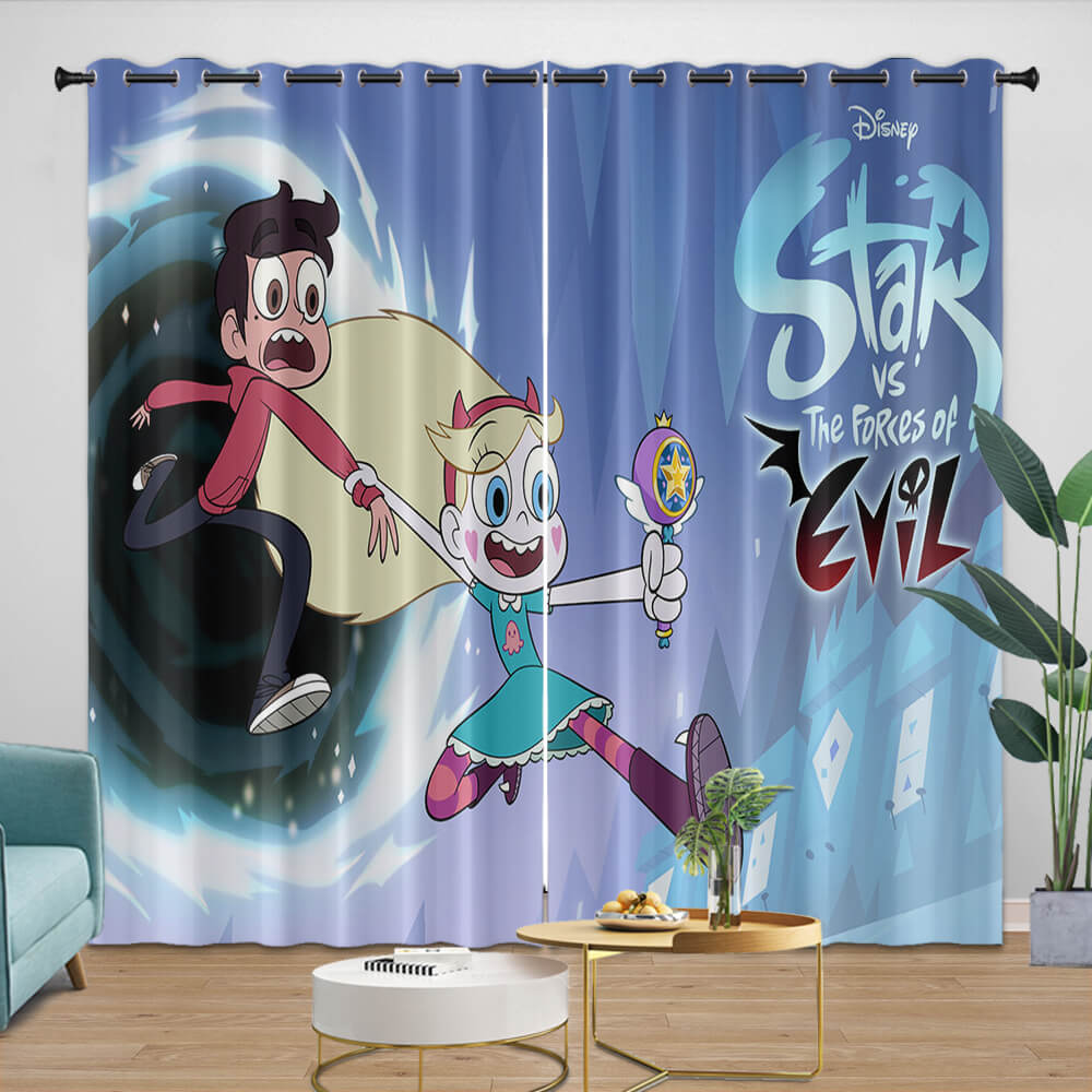 Star vs the Forces of Evil Curtains Blackout Window Drapes (Online Order Only)
