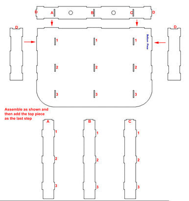 Drawer Add-On For Painting Stations (Online Order Only)