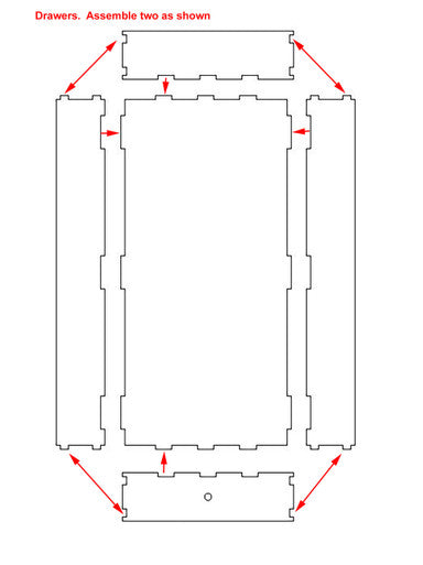 Drawer Add-On For Painting Stations (Online Order Only)