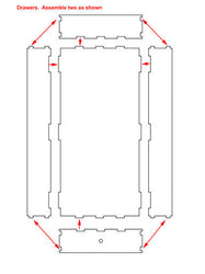 Drawer Add-On For Painting Stations (Online Order Only)