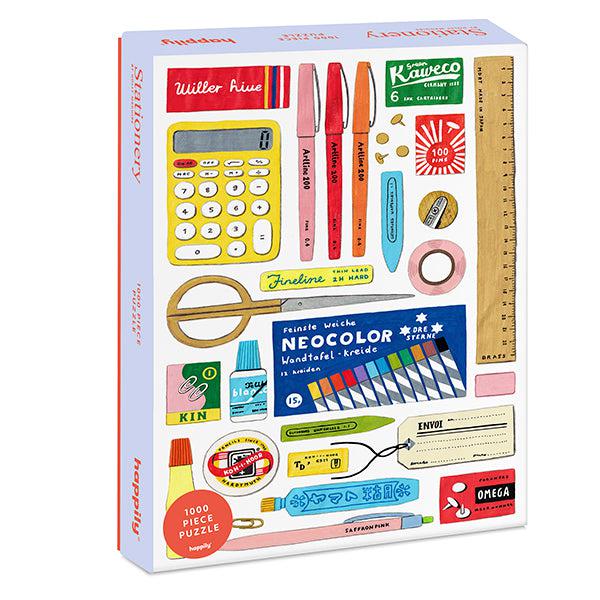 Stationery 1000 Piece Jigsaw Puzzle Happily (ONLINE ORDER ONLY)