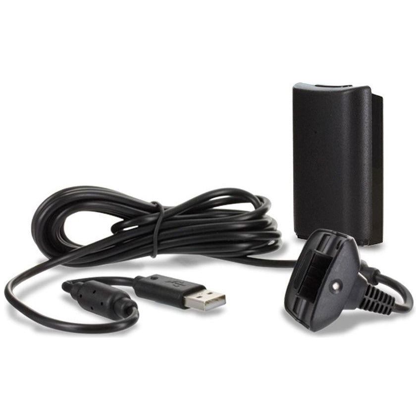 Stay N Play Controller Charge Kit - Xbox 360 (BLACK) (Online Order Only)