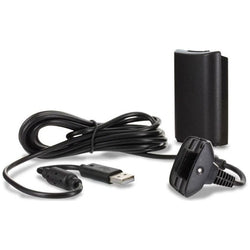 Stay N Play Controller Charge Kit - Xbox 360 (BLACK) (Online Order Only)