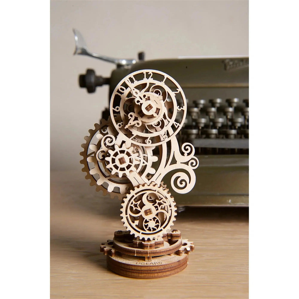 Steampunk Clock 3D Wood Model Kit UGEARS (ONLINE ORDER ONLY)