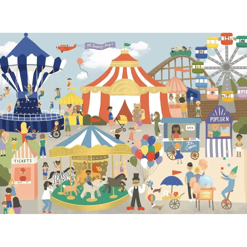 Step Right Up! 500 Piece Jigsaw Puzzle PuzzleFolk (ONLINE ORDER ONLY)