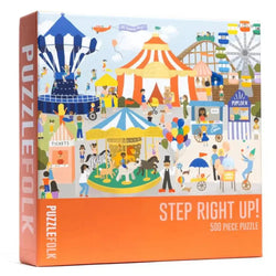 Step Right Up! 500 Piece Jigsaw Puzzle PuzzleFolk (ONLINE ORDER ONLY)