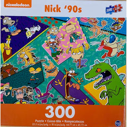 Sticker Book Nick '90s 300 Piece Jigsaw Puzzle Sure Lox (ONLINE ORDER ONLY)
