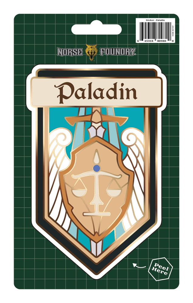Sticker - Paladin (ONLINE ORDER ONLY)
